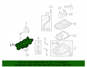 Intake manifold Audi Q5 8R 11-17 2.0T aluminum