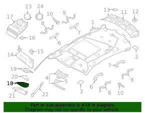 Infiniti QX50 19-20 front windshield camera