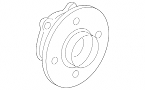 Front left hub for Mini Cooper Clubman R55 07-14
