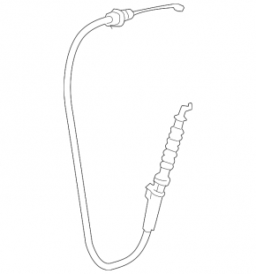Front left door lock cable VW CC 09-17
