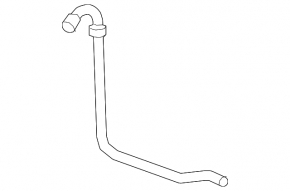 Right cooling system hose Audi Q7 16-19 3.0