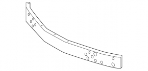 Front bumper reinforcement Lexus RC300 19-25