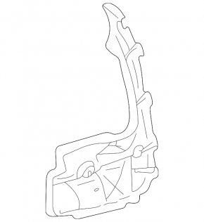 Rear bumper seal right Lexus IS200 IS300 99-05