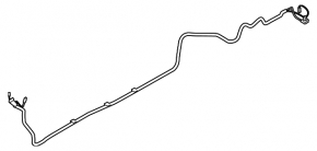 Power cable for battery BMW 3 F30 12-14 through the whole body