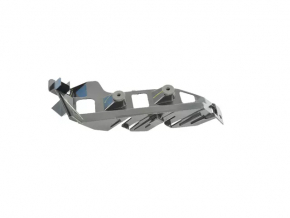 Rear bumper mount, inner right, Chrysler 200 15-17