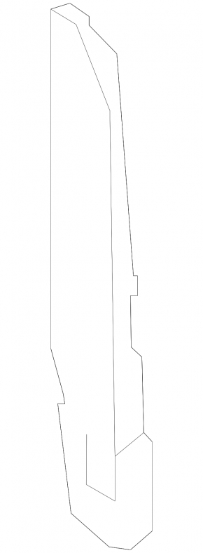 Wing seal door-wing left Hyundai Sonata 20-23
