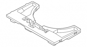 Foam tool for Kia Sportage 23-26 HEV for spare wheel
