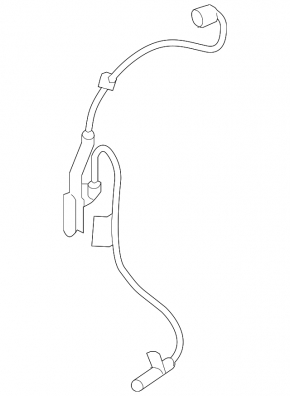 Front right ABS sensor for Toyota Rav4 13-18