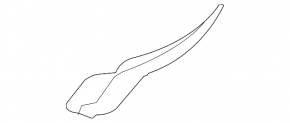 Right windshield wiper seal for Subaru Impreza WRX GH 2008-2014