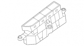Center console button block right Kia Niro 23- with seat heating and ventilation