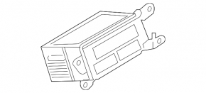 Radio tape recorder Ford Fusion mk5 13-17 SYNC 3