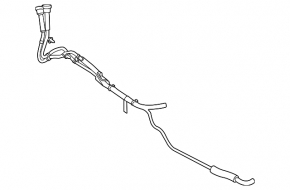 Ford Explorer 22-25 AWD Front Axle Breather Pipe