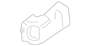 Air intake BMW 5 F10 11-16