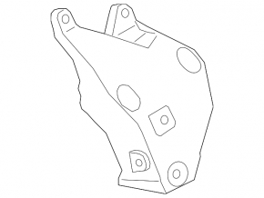 Engine bracket left BMW X3 G01 19- 2.0T RWD