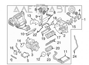 Nissan Leaf 11-17 Evaporator
