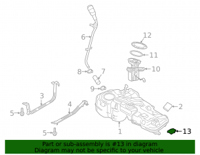 FUEL PUMP CONTROL MODULE Volvo XC40 19-25