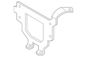 Bracket ECU engine computer Hyundai Elantra UD 11-16 pre-rest. 1.8