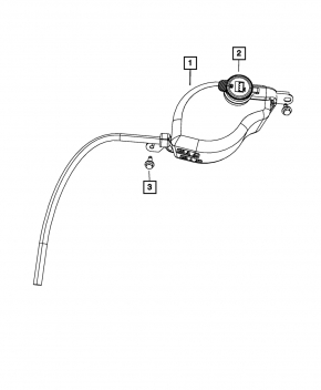 Expansion tank cooling Dodge Journey 11- 2.4 without cap