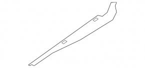 Wing seal hood-wing left BMW 3 G20 19-