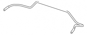 Rear stabilizer bar for Acura MDX 07-09