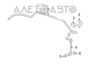 Rear stabilizer bar for Acura MDX 07-09