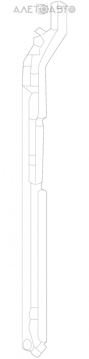 Toyota Highlander 20-24 Hood Lock Plate