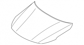 Kia Optima 11-16 bare hood
