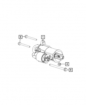 Jeep Compass 23-26 2.0T starter water damage, jam