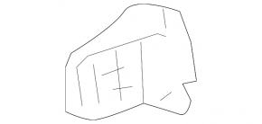 Plug outer handle front right Toyota Sienna 11-20