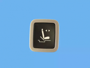 Chrysler Pacifica 20-24 right 2nd row seat control button in the center pillar