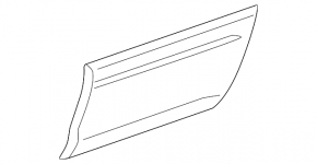 Door trim lower large front right Lexus RX300 98-03