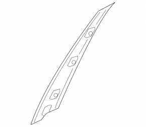 Door trim side front left Hyundai Santa FE 19-23 KOR