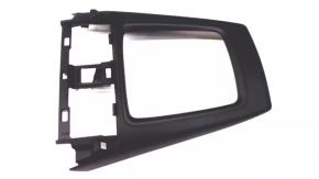 Gear shifter cover Subaru Forester 14-18 SJ manual transmission, without trim, heated, black, scratches