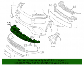 Front bumper protection for Mercedes X247 GLB 20-26