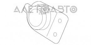 Steering column switch left Lincoln MKZ 13-16 type 2