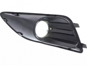 Front left fog light frame Ford C-max MK2 13-18 usa with chrome ring, scratch