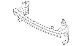 Lincoln MKX 16-18 Front Bumper Reinforcement