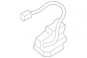 Ford Escape MK3 17-19 Restored Trunk Door Lock, Electric, Doesn't Return Well