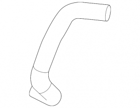 Cooling pipe lower Infiniti Q50 14-15 3.7