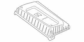 Chevrolet Volt 11-15 Underhood Fuse Box Cover