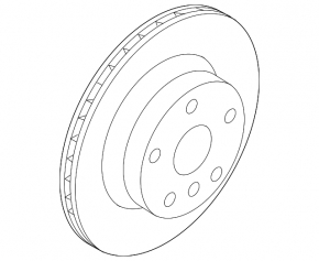 Front left brake disc BMW 2 G42 22-25