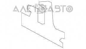 Audi A6 C7 12-18 hood hook on TV