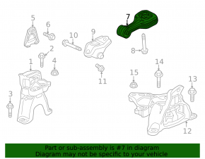 Honda HR-V 23-25 rear engine mount