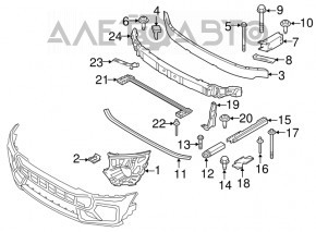 BMW X2 F39 18-23 Windscreen Washer Reservoir Bracket