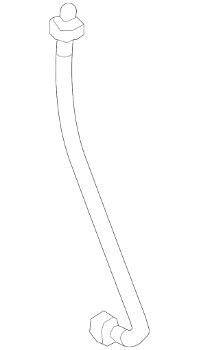 Rear left brake hose for Kia Sportage 17-22 with electric caliper