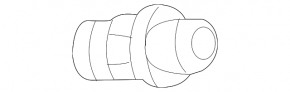 Left tailgate bumper Volkswagen ID.4 21-23
