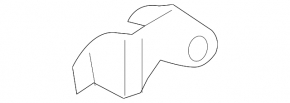 Front Right Fender Bracket Honda Accord 13-17