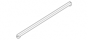 Inner glass seal for the front left door of a Kia Sorento 21-23 HEV, PHEV