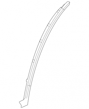 Chevrolet Equinox EV 24-26 rear lower left door seal