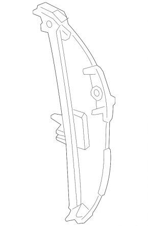 Window lift mechanism rear right Porsche Macan 15-18